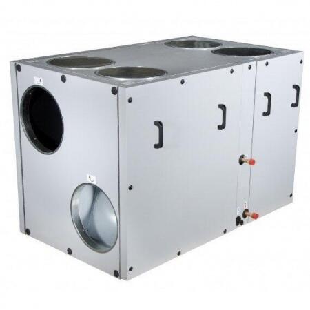 Приточно-вытяжная установка без нагревателя 2vv HR85-550EC-RS-VXXX-55RP1