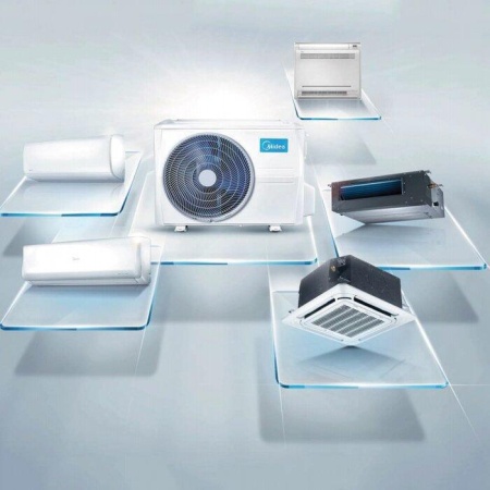 Внешний блок мульти сплит-системы на 2 комнаты Midea M2OF-18HFN1-Q