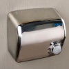 Металлическая сушилка для рук Nofer KAI 1500 W с кнопкой глянцевая