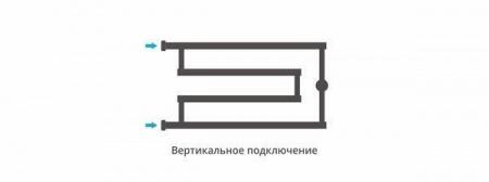 Водяной полотенцесушитель м образный Сунержа High-Tech model 'G' 320x650