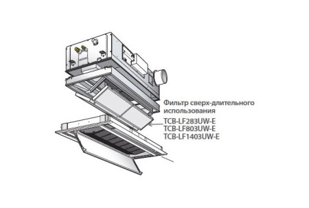 Фильтр сверх-длительного использования Toshiba