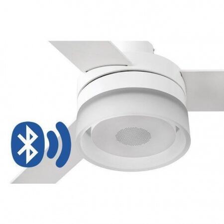 Вентилятор с подсветкой Faro Ice White