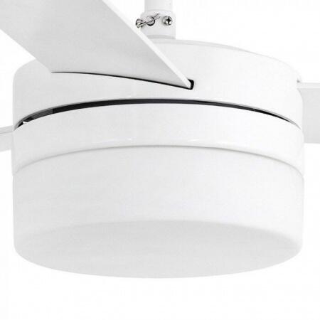 Вентилятор с подсветкой Faro Panay Blanco