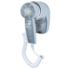 Настенный фен Nofer HOTELline серебристый 1200 W