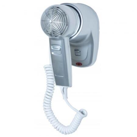 Настенный фен Nofer HOTELline серебристый 1200 W