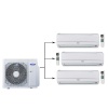 Мульти сплит-система на 3 комнаты General Climate GU-M3E24H1/GC-ME07HR*3шт