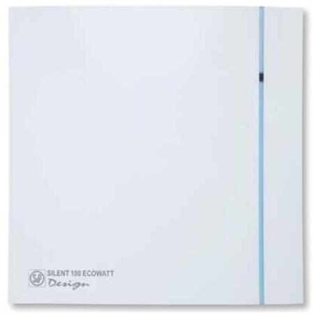 Вытяжка для ванной диаметр 100 мм Soler & Palau SILENT-100 CZ DESIGN ECOWATT