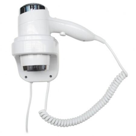 Настенный фен Nofer HOTELline белый 1800-2200 W
