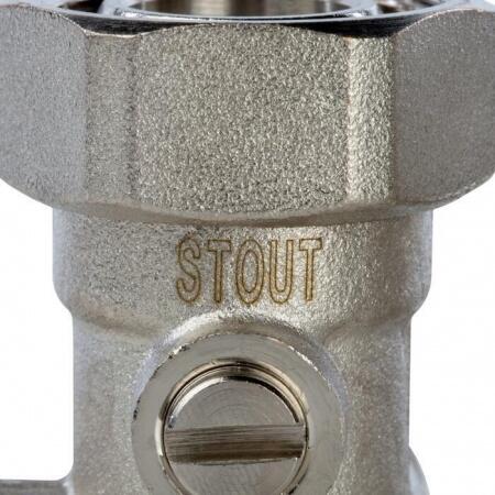 Однотрубный узел нижнего подключения STOUT SVH 0003 000020