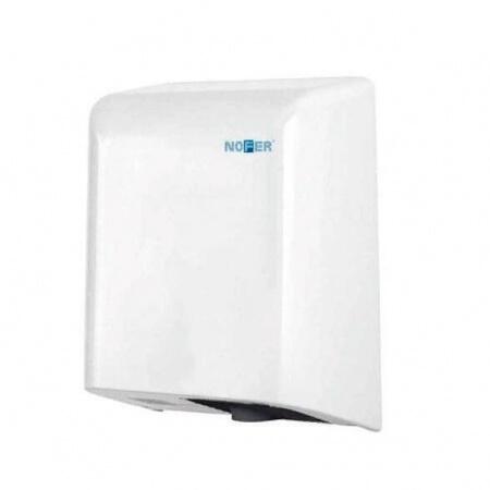 Металлическая сушилка для рук Nofer FUGA 800 W белая