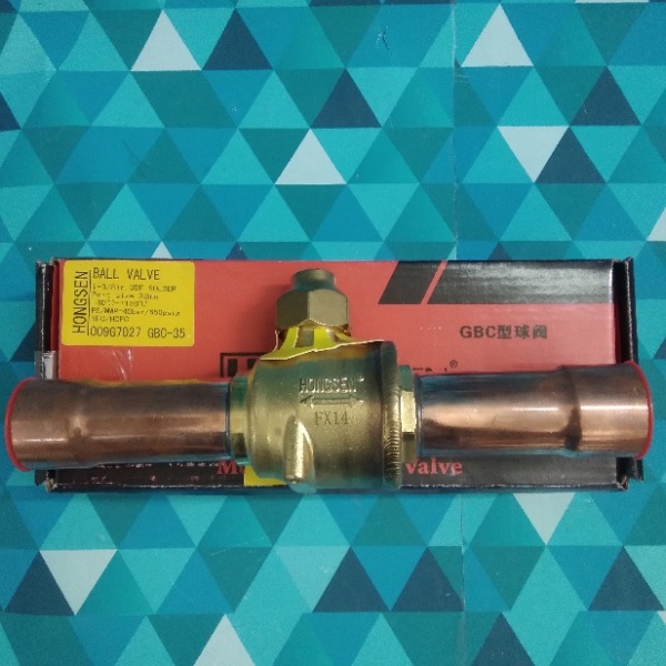 Вентиль шаровый HONGSEN GBC-35S 1 3/8"