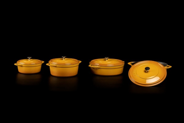 Неглубокая кастрюля HS Y KT 28 YELLOW