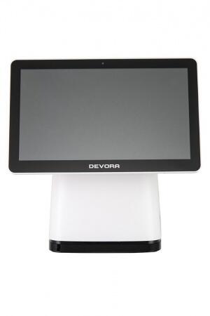 POS-терминал Devora 15", белый, с текстовым дисплеем, 4gb ssd MSR, WiFi, Windows 10 LTSB
