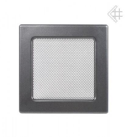 Вентиляционная решетка для камина Kratki 22х22 графитовая 22G