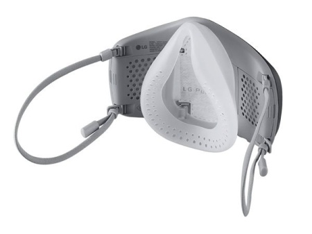 Инновационный очиститель воздуха LG PuriCare AP551ABFA.AERU для ношения на лице (индивидуального применения) второго поколения