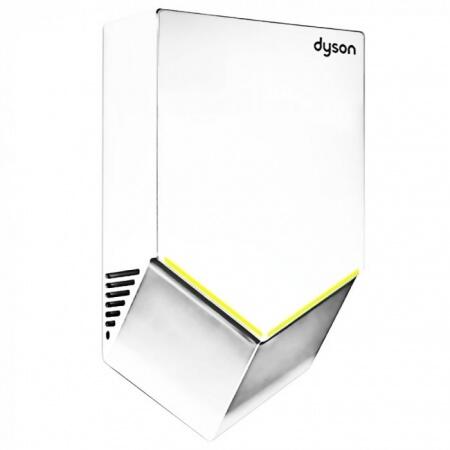 Пластиковая сушилка для рук Dyson Airblade V HU 02 (Белый)