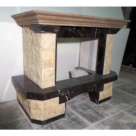 Облицовка для дровяных каминов MadeIra Agnes Dark Chokolate М с700