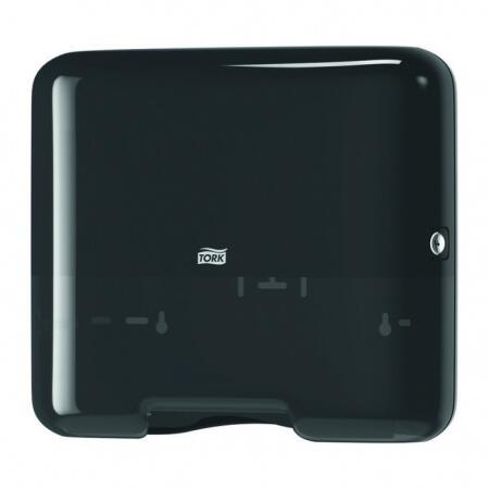Диспенсер для бумажных полотенец Tork Singlefold ZZ и С mini черный