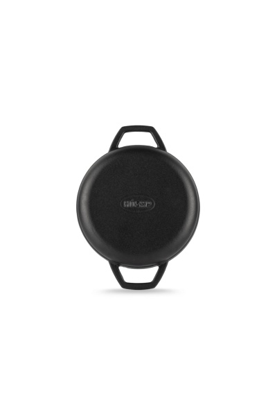 Сковорода с двойной ручкой HS Y KTV 19 SH BLACK MAT