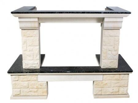 Облицовка для дровяных каминов MadeIra Crocus Dark Chokolate M c700