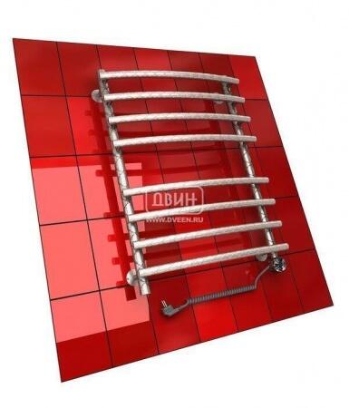 Электрический полотенцесушитель лесенка Двин R TWIST 60/60 el
