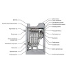 Напольный газовый котел Kentatsu impect-4