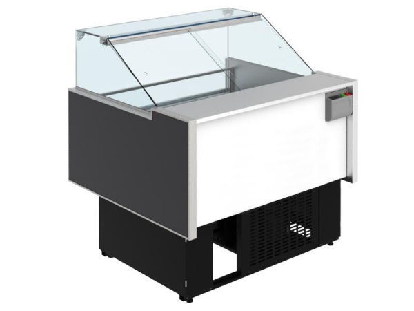 Витрина морозильная CRYSPI ВПН Sonata Quadro М 1200 LED (RAL 7016)