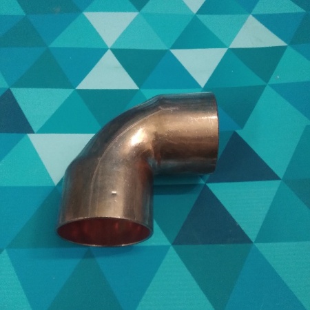 Угол медный 90гр. 1-5/8" (42мм.) пайка
