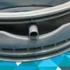 Манжета люка (EPDM 5500000266) BOSCH MAXX5 1.00.003.03 (361127) (GSK007BO) с соском (BO30511)