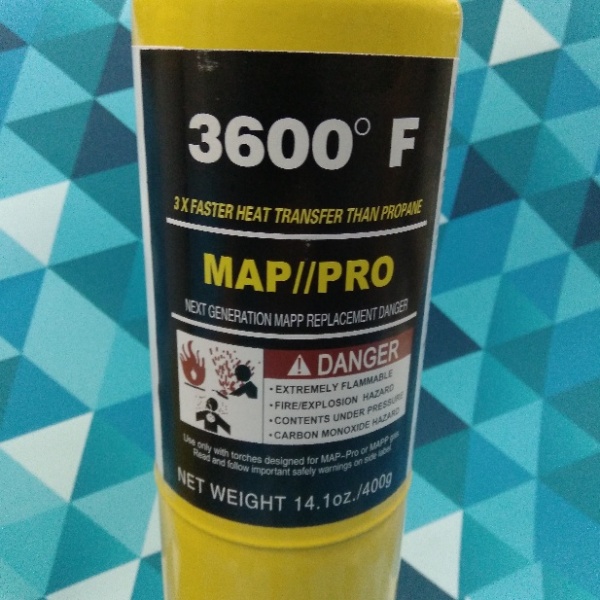 Баллон с MAPP PRO газом 400гр. Китай