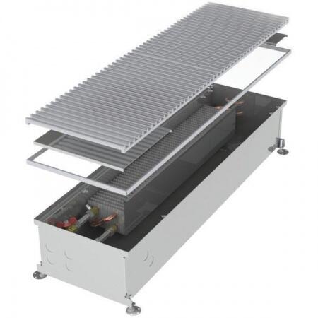 Внутрипольный конвектор длиной 1,1 м - 1,5 м Minib COIL-PT300 1250