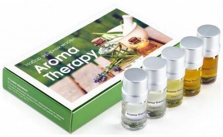 Ароманабор из 5 натуральных эфирных масел  Electrolux EHU/WF-15 Aroma Therapy