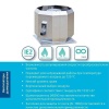 Крышный вентилятор дымоудаления Systemair DVV 800D4-6-XL/F400 smoke extr