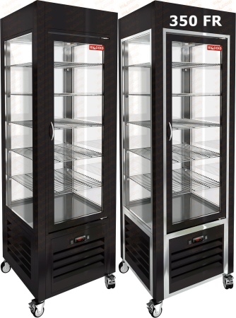 Витрина кондитерская вертикальная  HICOLD  VRC 350 FR