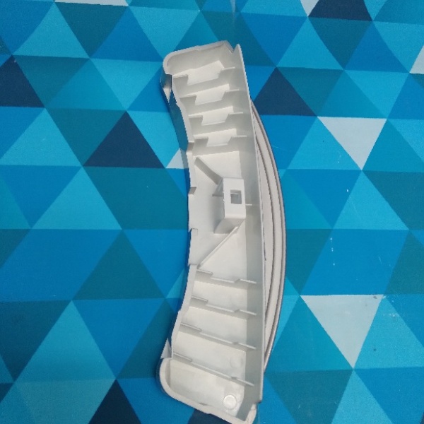 Ручка люка для стиральной машины Samsung (Самсунг) DC64-00561D (Оригинал) серебристая
