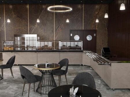 Прилавок нейтральный Luxstahl ПН-600 (7 вариантов цветов)