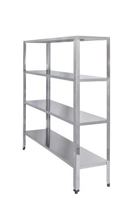 Стеллаж кухонный Luxstahl СР-1800х2000х500/4 нерж