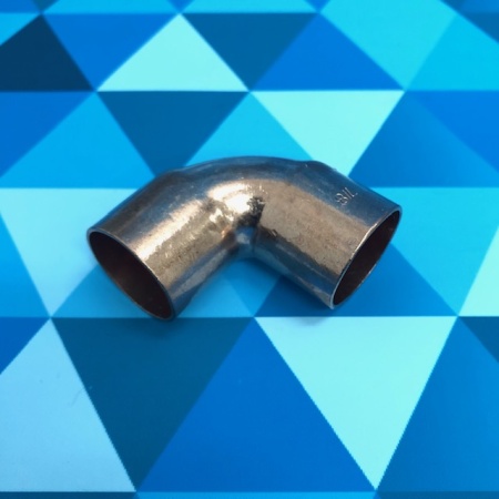 Угол медный 90гр. 7/8" (22,58 мм.) пайка