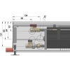 Внутрипольный конвектор длиной 1,6 м - 2 м Minib COIL-HCM 1750