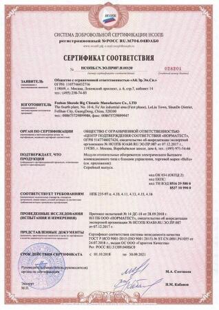 Конвектор электрический Ballu BEC/EVU-2000