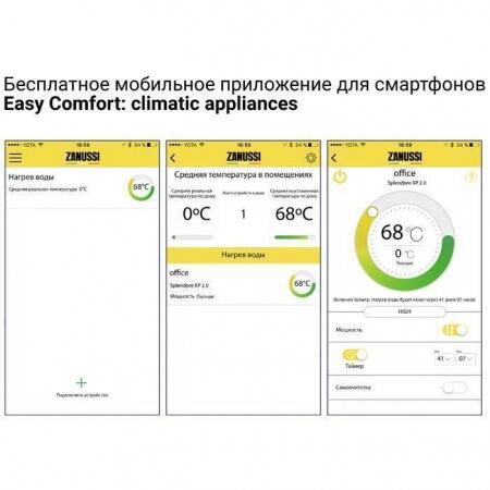 Аксессуар для водонагревателей Zanussi ZCH/WF-01 Smart Wi-Fi