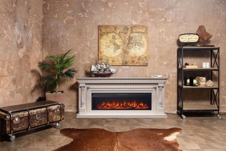 Портал Royal Flame Dallas - Слоновая кость с патиной