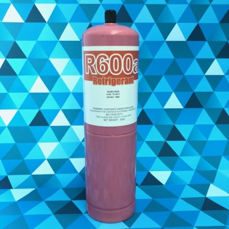 Хладон R-600а баллон 420гр. с клапаном (Китай)