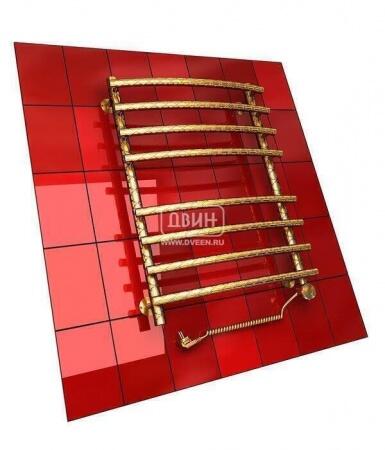 Электрический полотенцесушитель лесенка Двин R TWIST 60/60 el