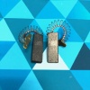 Щетки угольные для эл. двигателя (комплект) 5*12,4*36 с пружиной сендвич BOSCH 154740 CAR002UN