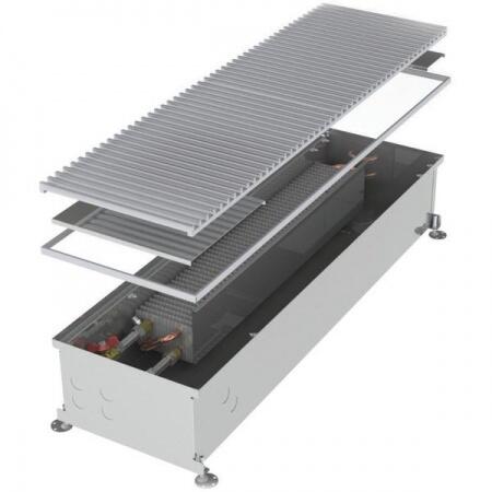 Внутрипольный конвектор длиной 1,6 м - 2 м Minib COIL-PT180 2000