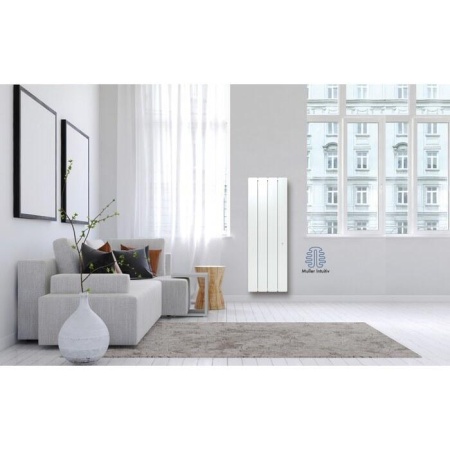 Конвектор электрический Noirot BELLAGIO Smart ECOcontrol blanc 1500-вертикальный