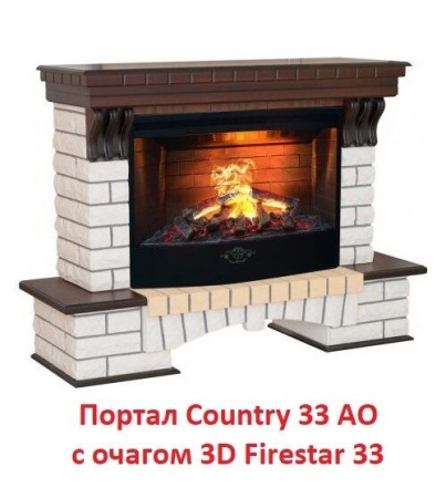 Портал из камня Real-Flame Country 33 AO
