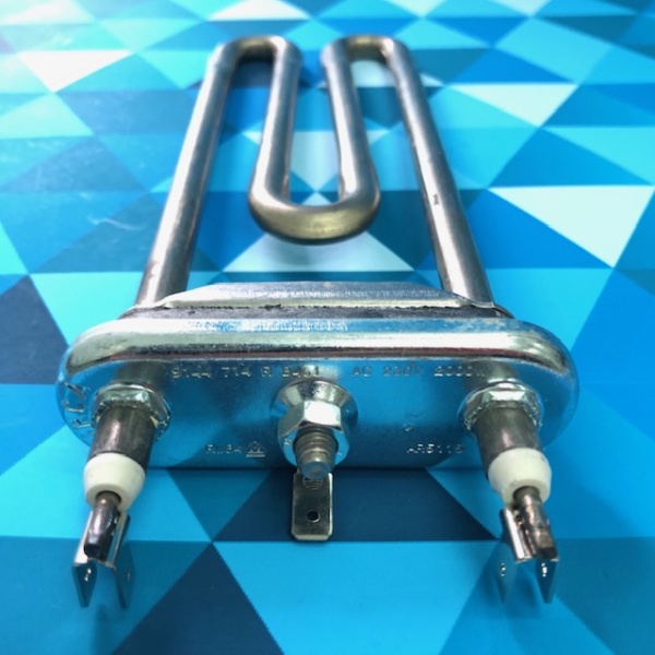 ТЭН 2000W без отверстия, 185см., прямой (IRCA ZN5119, 1.40.005.16, 9144 714 R B461)