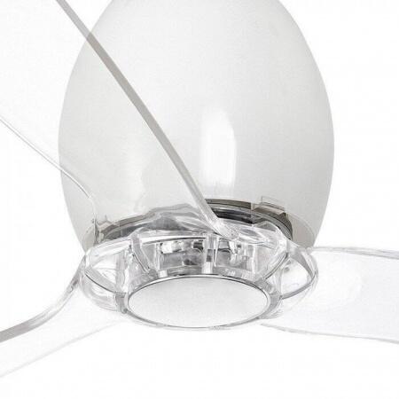 Вентилятор с подсветкой Faro Mini Eterfan Matt White 1L